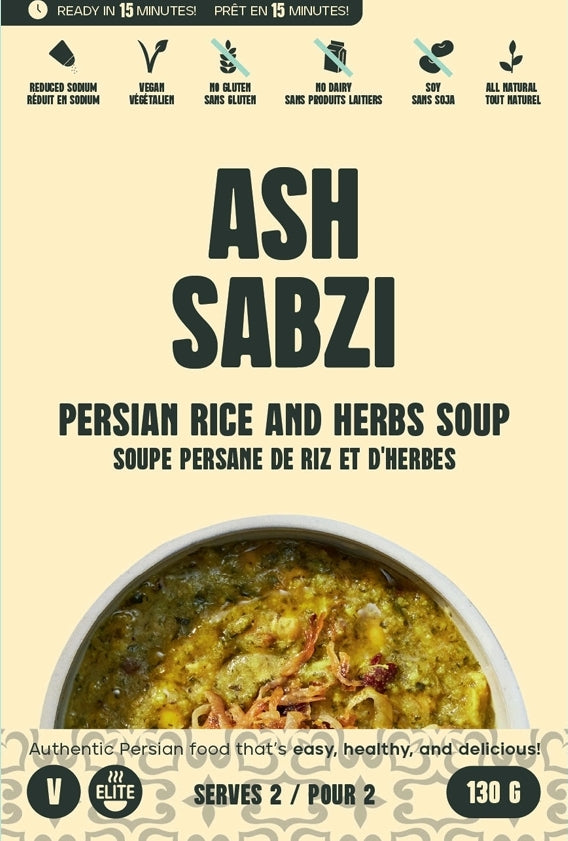 (GF) Ash Sabzi                                            (Persian rice and herbs soup)